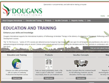 Tablet Screenshot of dougans-international.com